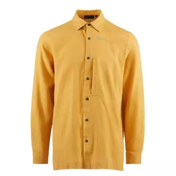 Рубашка Klttermusen Helheim, желтый