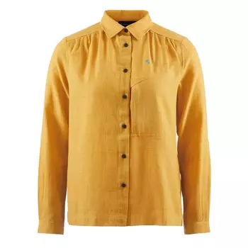 Рубашка Klttermusen Helheim, желтый