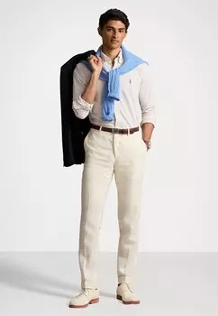 Рубашка KNIT OXFORD SHIRT Ralph Lauren, бежевый