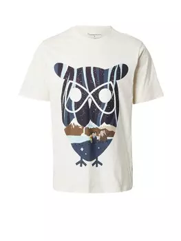 Рубашка KnowledgeCotton Apparel, кремовый