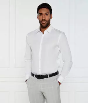 Рубашка koey Slim fit Hugo, белый