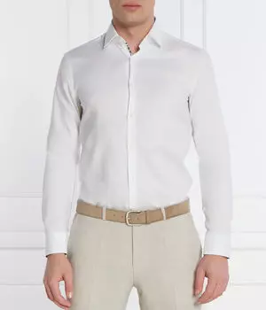 Рубашка koey Slim fit Hugo, белый