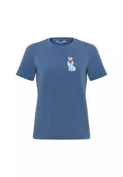 Рубашка кофейный кот Cat By Manii'Ta Lacitta, синий