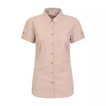 Рубашка "кокос" с коротким рукавом Mountain Warehouse, бежевый