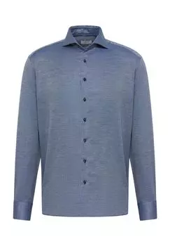 Рубашка КОМФОРТ ФИТ ETERNA, цвет Mittelblau