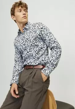 Рубашка KOMFORT FIT Jack & Jones PREMIUM, темно-синий