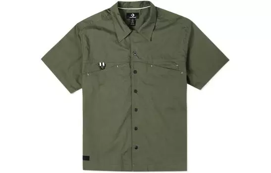 Рубашка Конверс унисекс Converse, цвет Army Green
