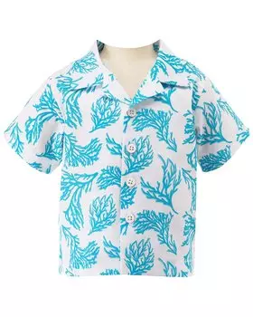 Рубашка кораллового цвета от Rachel Riley