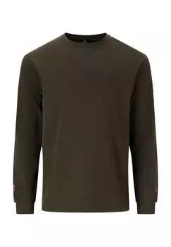 Рубашка Korbu с длинными рукавами из мягкого и приятного для кожи органического хлопка. Sos, черный