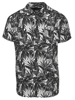 Рубашка KOROSHI Kurzarmshirt, черный