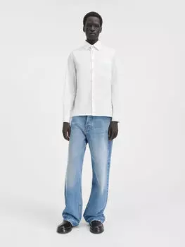 Рубашка костюма JACQUEMUS The suit shirt, белый