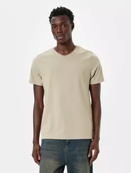 Рубашка Koton, бежевый