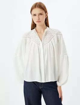 Рубашка Koton Blouse, белый