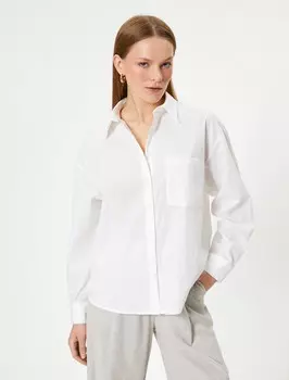 Рубашка Koton Blouse, белый