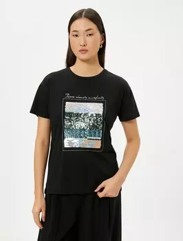 Рубашка Koton, черный