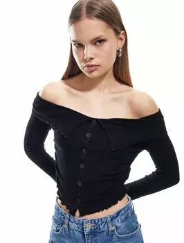 Рубашка Koton, черный