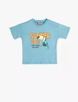 Рубашка Koton, цвет Azure