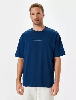 Рубашка Koton, цвет Gentian