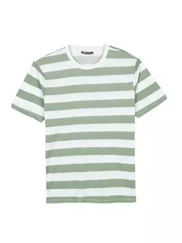 Рубашка Koton, цвет Green/White