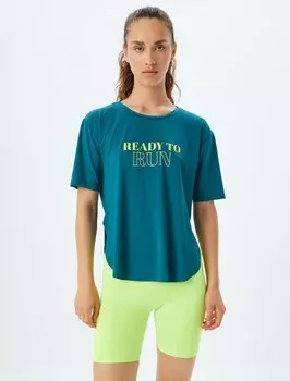 Рубашка Koton, цвет Petrol