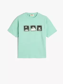 Рубашка Koton, мятный