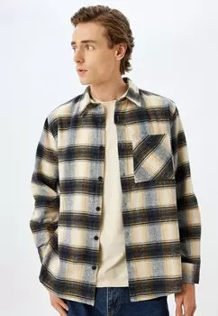 Рубашка Koton, серый