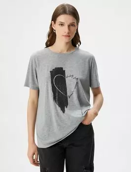 Рубашка Koton, серый