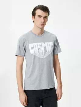 Рубашка Koton, серый