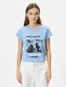 Рубашка Koton, синий