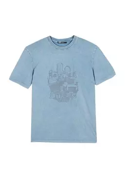 Рубашка Koton, синий