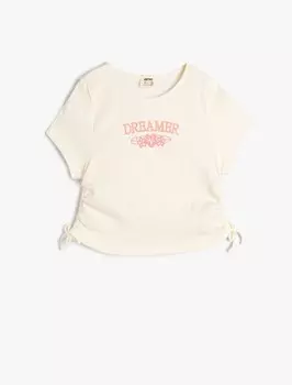 Рубашка Koton, светло-бежевый