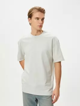 Рубашка Koton, светло-серый