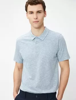 Рубашка Koton, светло-синий