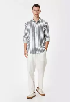 Рубашка Koton, темно-синий