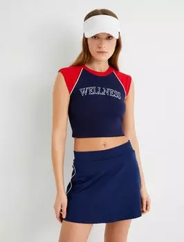 Рубашка Koton, темно-синий