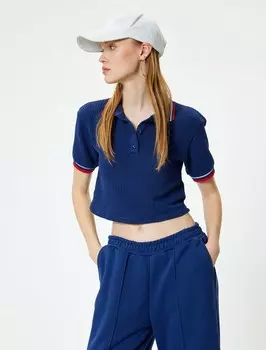 Рубашка Koton, темно-синий