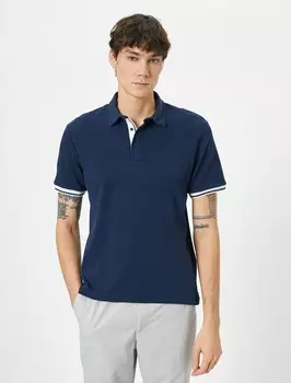 Рубашка Koton, темно-синий