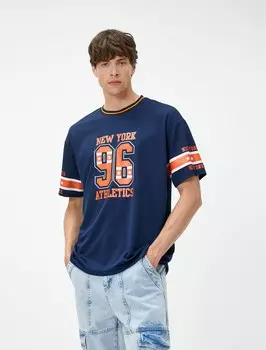 Рубашка Koton, темно-синий