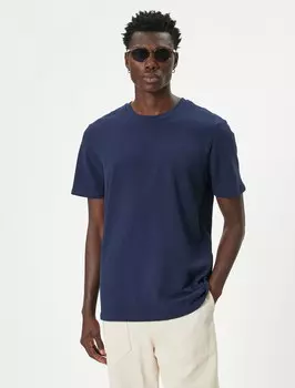 Рубашка Koton, темно-синий