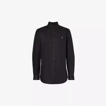 Рубашка Krall с вышитым логотипом Vivienne Westwood, черный