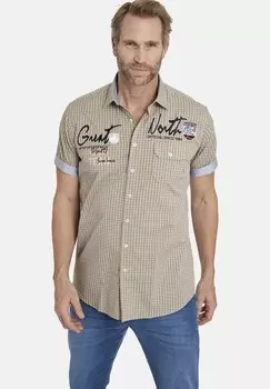 Рубашка KURZARM AJULE Jan Vanderstorm, бежевый