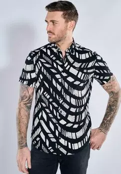 Рубашка KURZARM Emilio Adani, черный