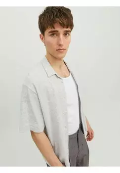 Рубашка Kurzarm Freizeit Jack & Jones, серый