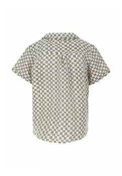 Рубашка KURZARM MIT BLOCKMUSTER Sissy-Boy, темно-синий