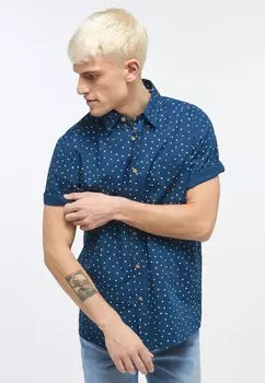 Рубашка KURZARM Mustang, цвет blau