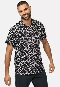 Рубашка Kurzarm Podrick INDICODE JEANS, черная