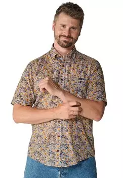 Рубашка KURZARM PRINT CASUAL FIT CASAMODA, цвет orange