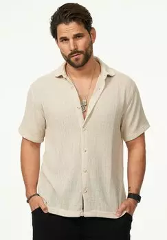 Рубашка KURZARM REGULAR-FIT CARISMA, бежевый