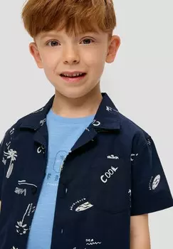 Рубашка KURZARM s.Oliver, темно-синий