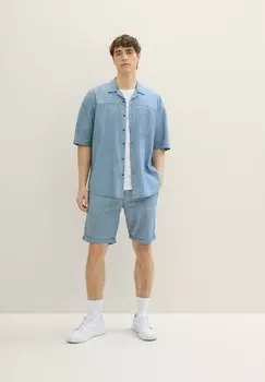 Рубашка KURZARM TOM TAILOR DENIM, светло-голубой